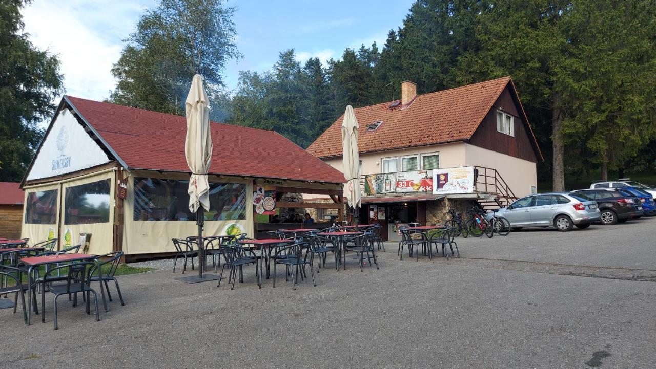 Lipno Apartments Bergmax: Ski Resort Retreat with Garden Terrace Cerna v Posumavi Exterior photo
